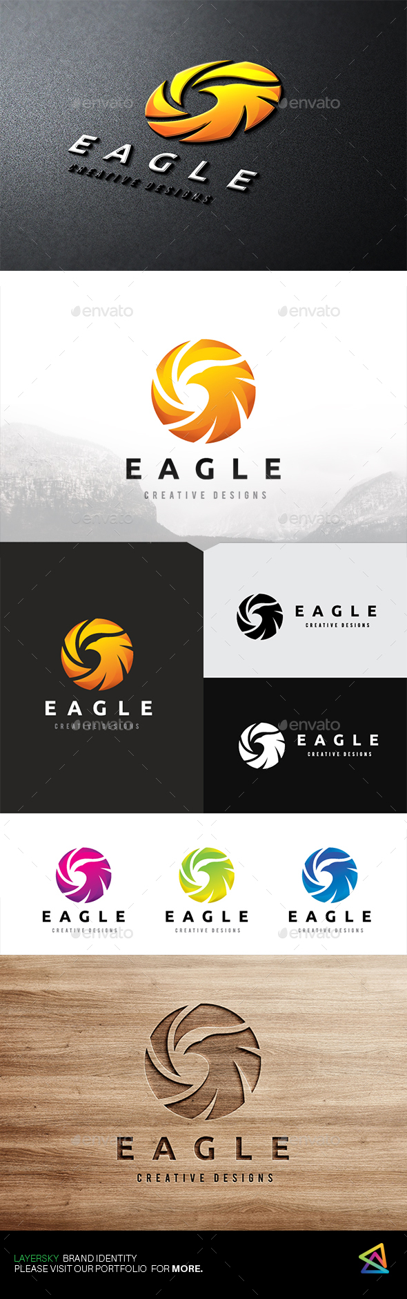 Eagle Logo - Animals Logo Templates