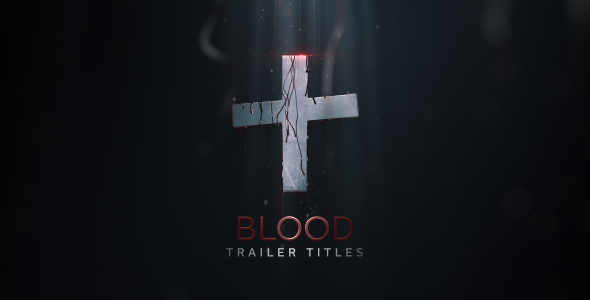 Blood Trailer Titles - VideoHive 19489326