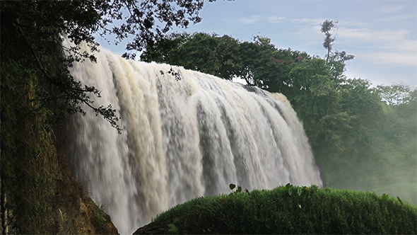 Elephant Waterfall in Da Lat, Vietnam