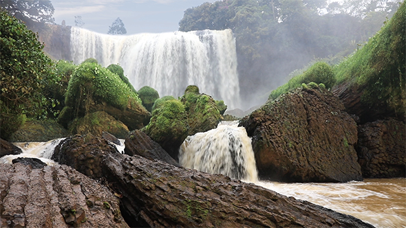 Beautiful Elephant Waterfall, Vietnam