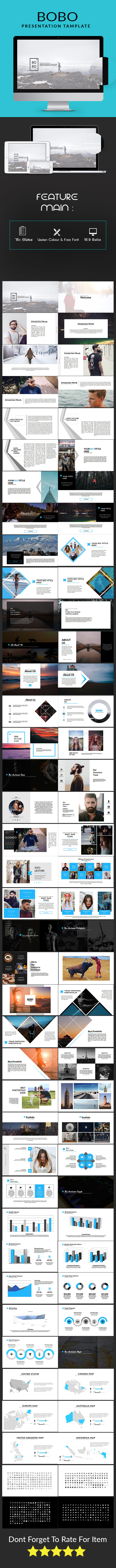 Bobo Multipurpose Keynote - Keynote Templates Presentation Templates