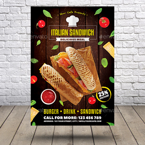 Italian Sandwich Flyer