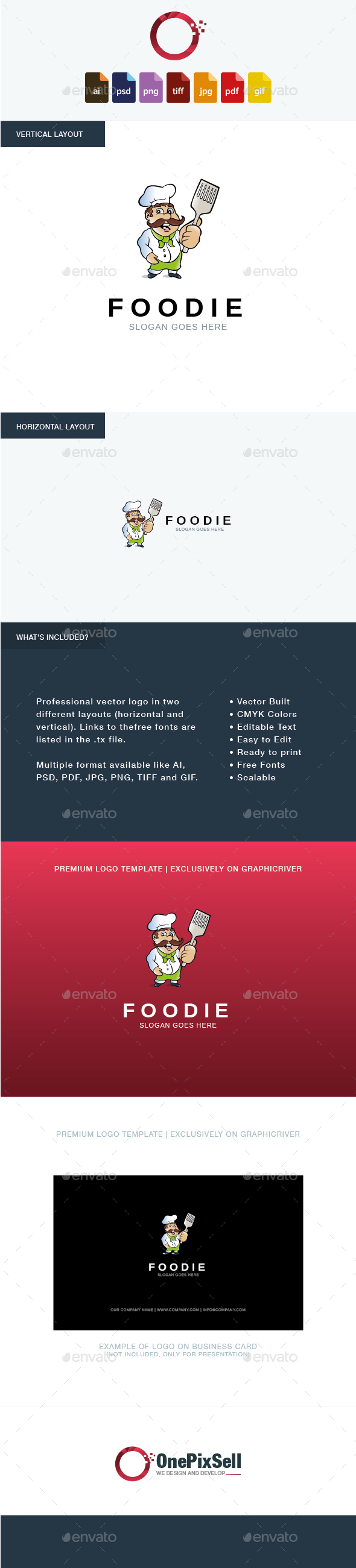 Foodie Logo - Food Logo Templates