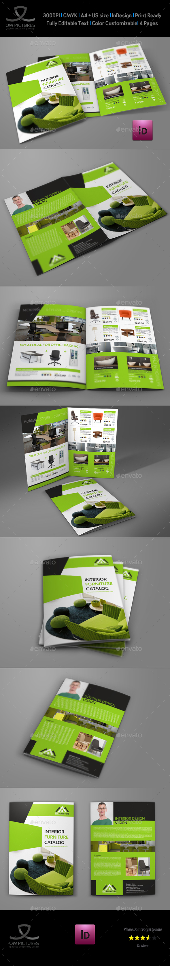 Furniture Products Catalog Bi-Fold Brochure - Catalogs Brochures