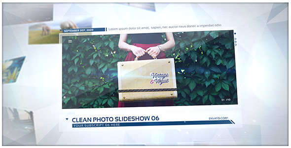 Clean Image - VideoHive 19461852