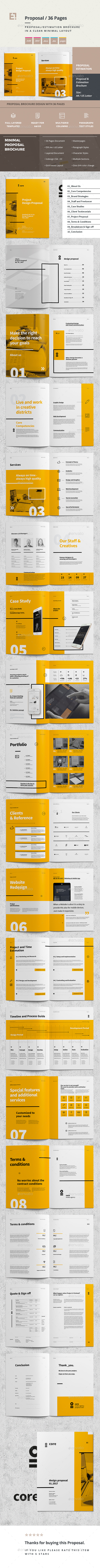 Proposal - Proposals & Invoices Stationery