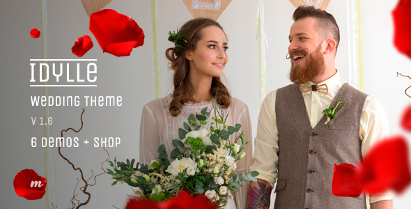 Wedding Theme | Idylle Wedding - Wedding WordPress