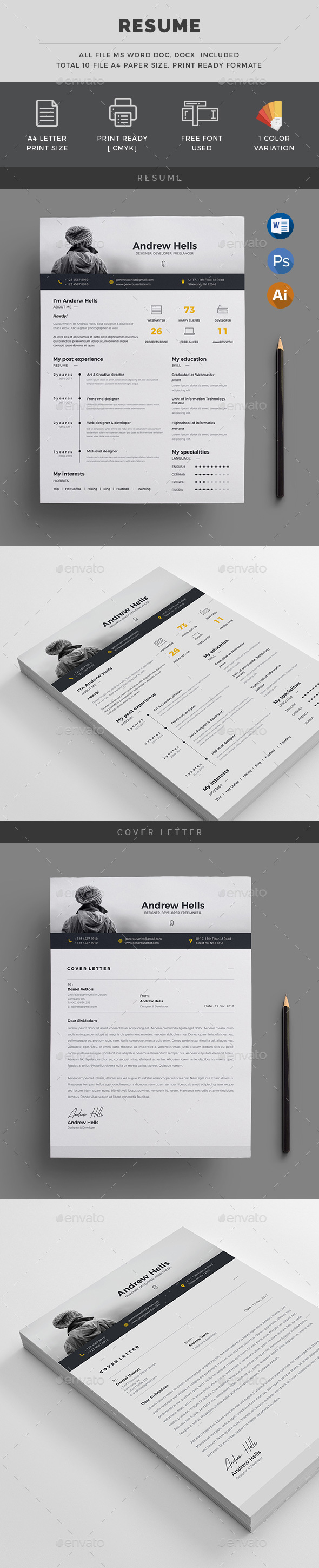 Resume/CV - Resumes Stationery