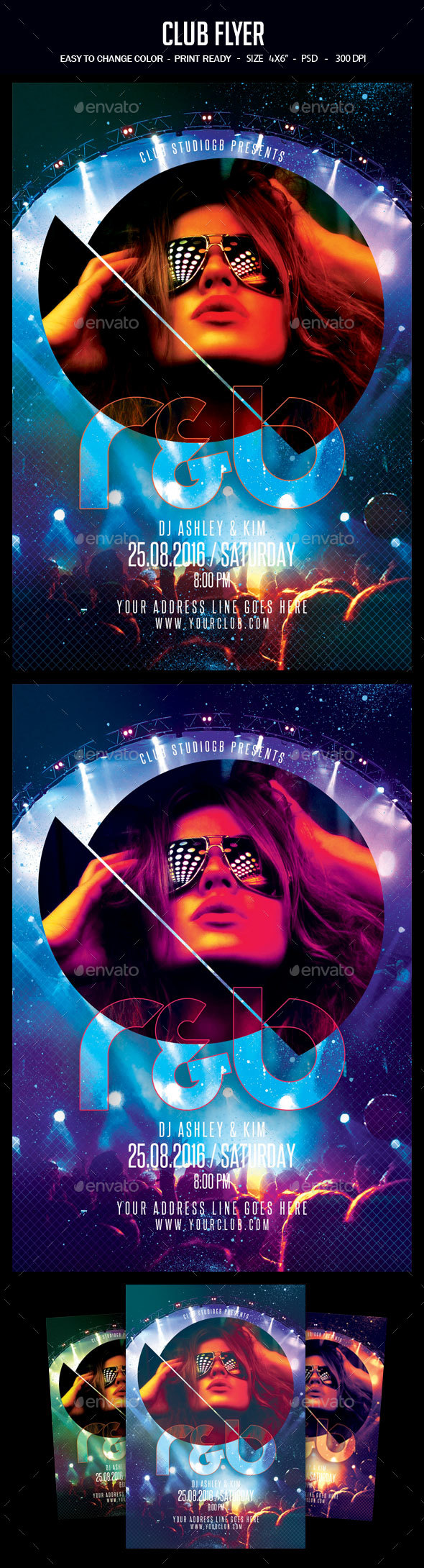 Club Flyer - Clubs & Parties Events