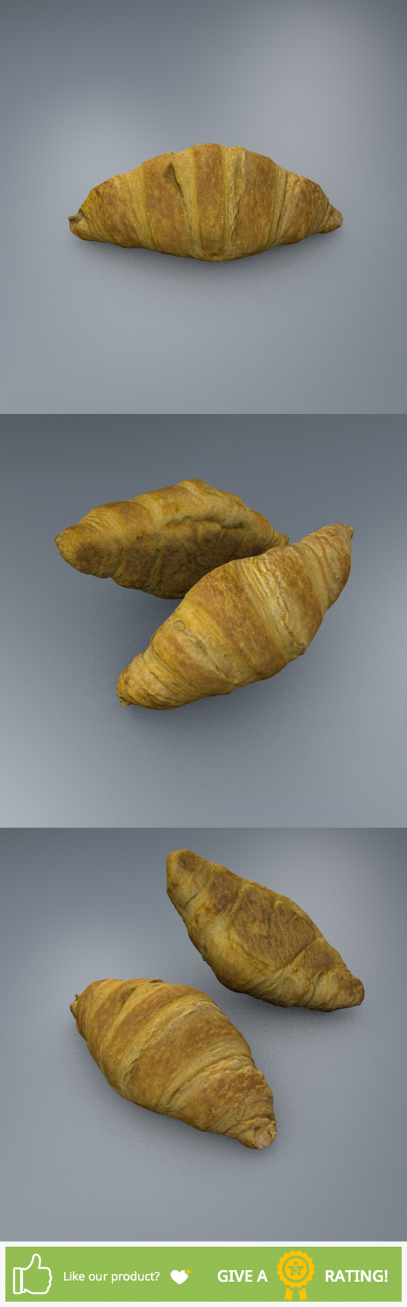 Croissant - 3Docean 19498437