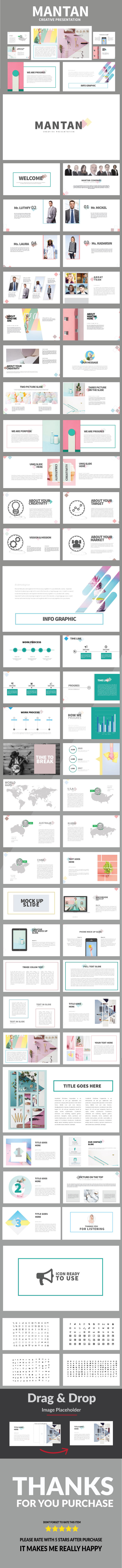 Mantan Multipurpose Powerpoint - PowerPoint Templates Presentation Templates