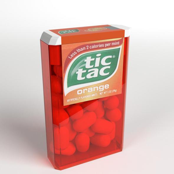Tic Tac Mints Confetti - 3DOcean Item for Sale