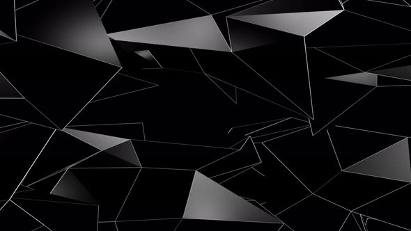 Background of Abstract Geometric Triangles