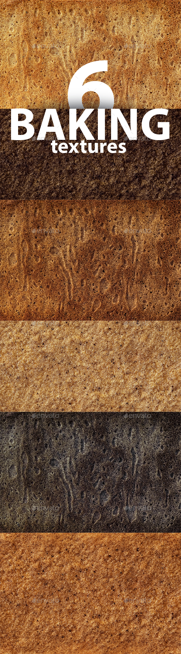 Gingerbread Cookies Textures Set - Textures