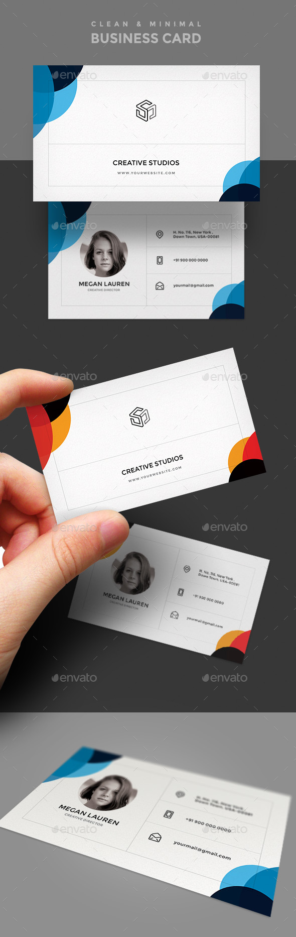 Business Card Template - Creative Business Cards