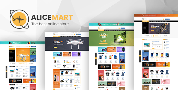 Alice - Multipurpose Responsive Magento Theme - Technology Magento