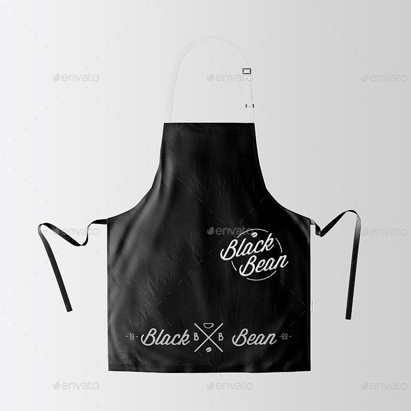 Restaurant and Home Kietchen Apron Mockup-07 by Wutip ...