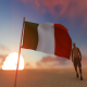 Italy Flag and Walking Man - VideoHive Item for Sale