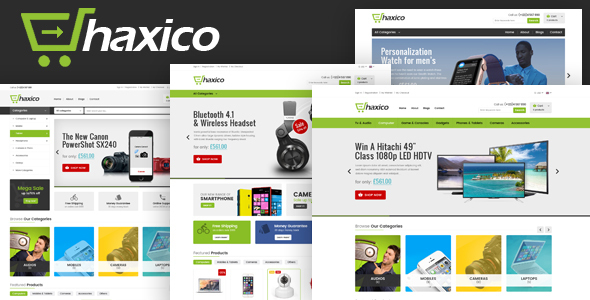 Haxico - Electronics - ThemeForest 19501121