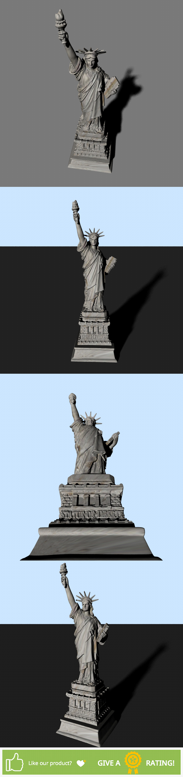 Statue of Liberty - 3Docean 19501533