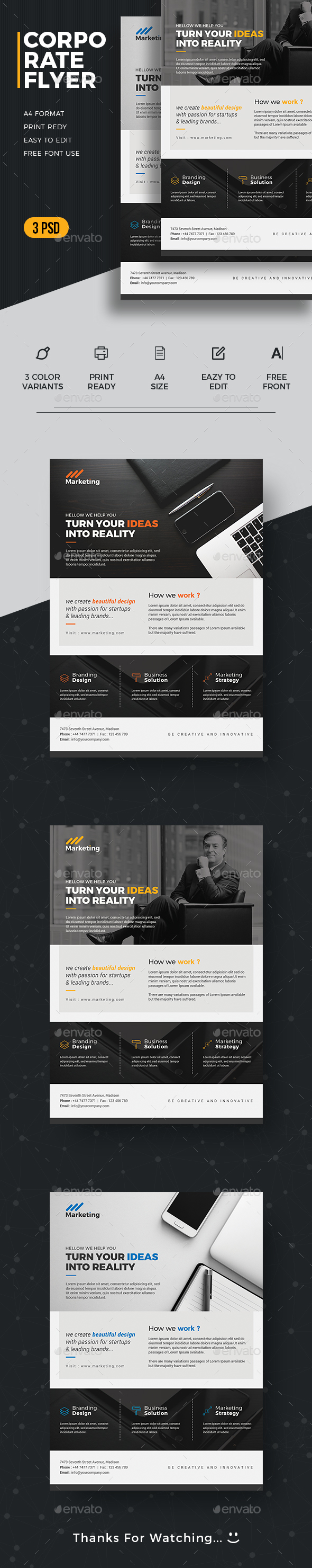 Corporate Flyer - Corporate Flyers