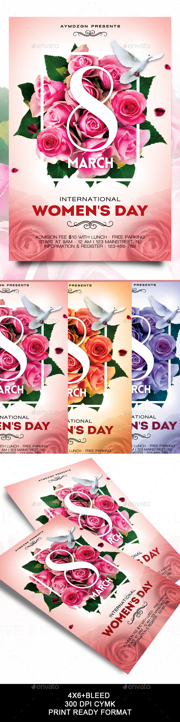 Women's Day Flyer - Events Flyers