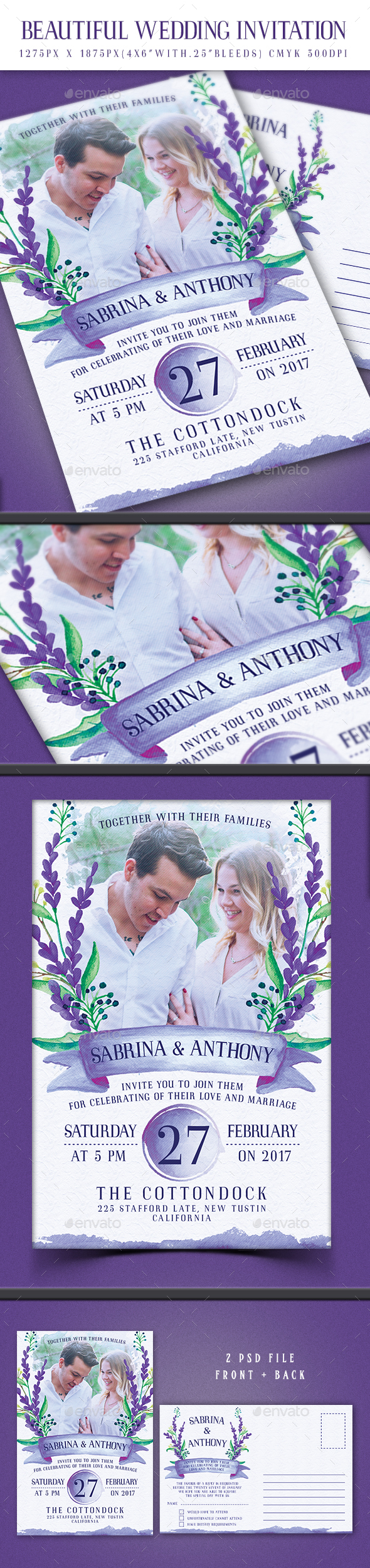 Wedding Invitation - Invitations Cards & Invites