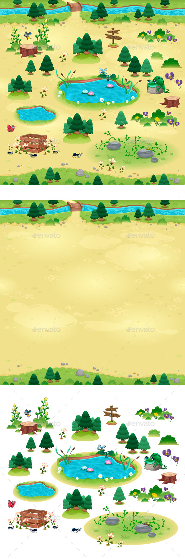 Natural Items for Games and App - Miscellaneous Game Assets