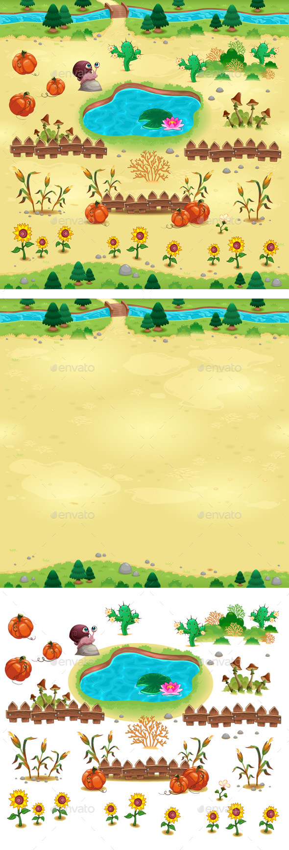 Natural Items for Games and App - Miscellaneous Game Assets