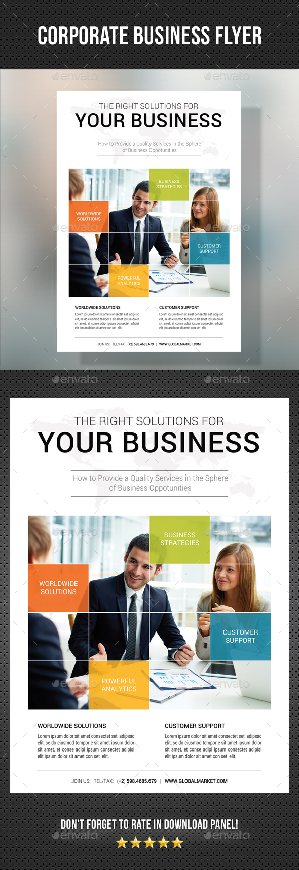 Corporate Business Flyer 18 - Corporate Flyers