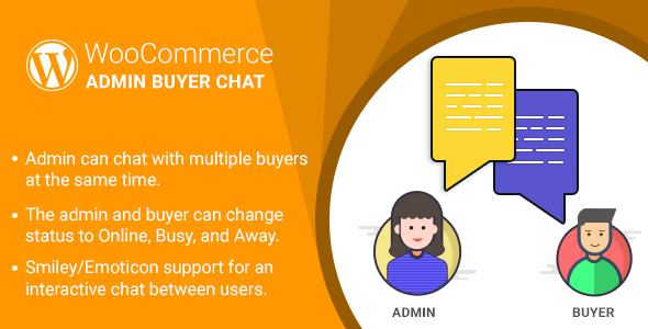 WordPress WooCommerce Admin Buyer Chat Plugin - CodeCanyon Item for Sale