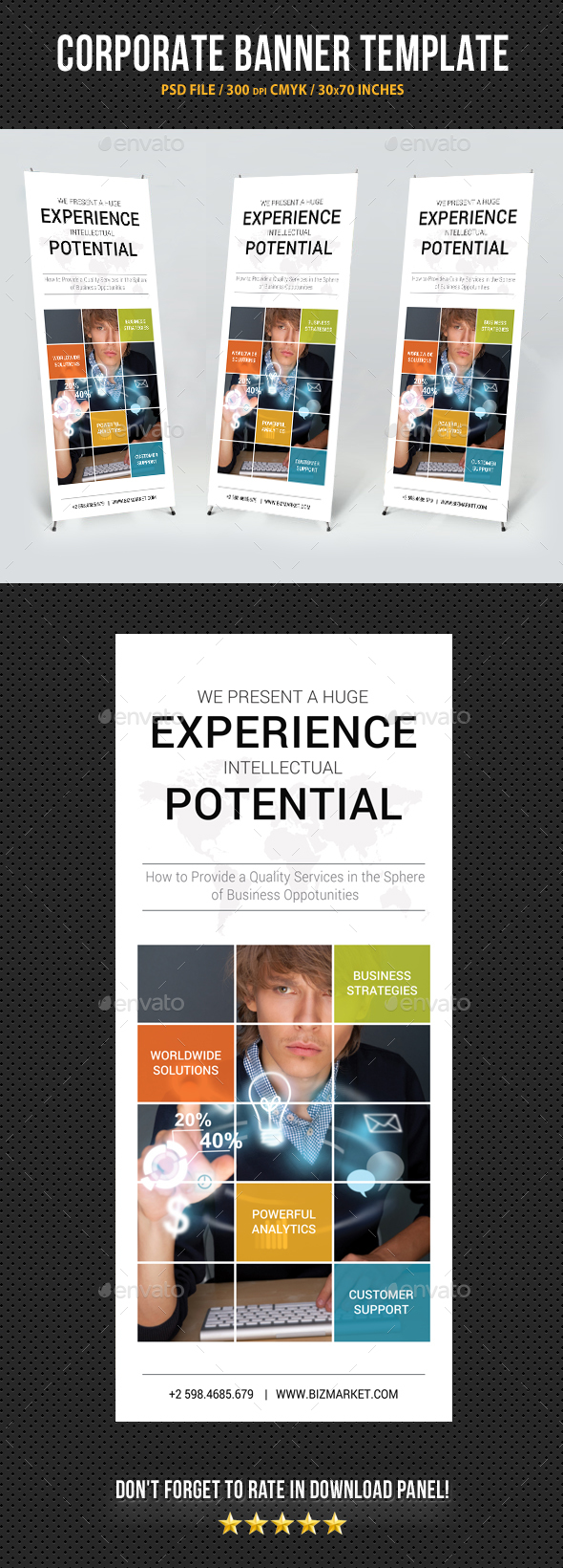 Corporate Business Banner Template V8 - Signage Print Templates