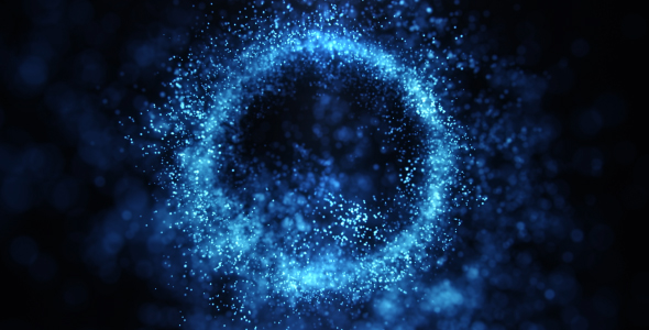 Ring Of Blue Particles alt