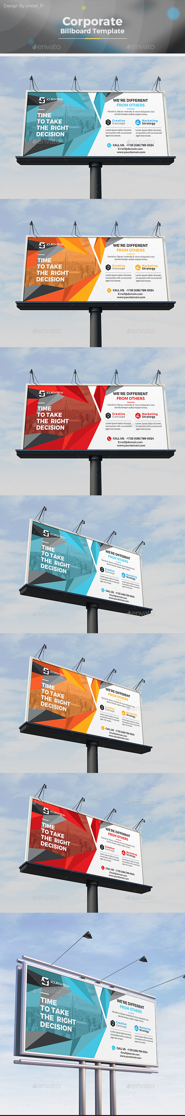 Billboard Template - Signage Print Templates
