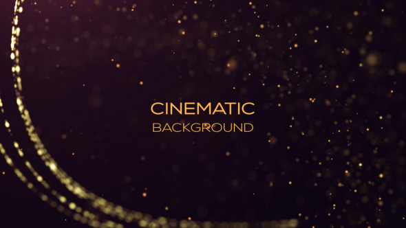 Cinematic Gold Background