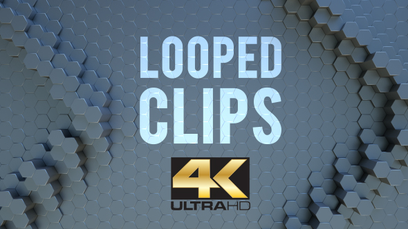 Animated Hexagon Background 