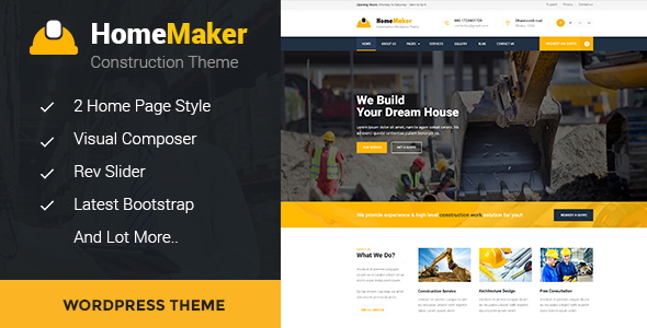 HomeMaker - ConstructionBuilder - ThemeForest 19505228