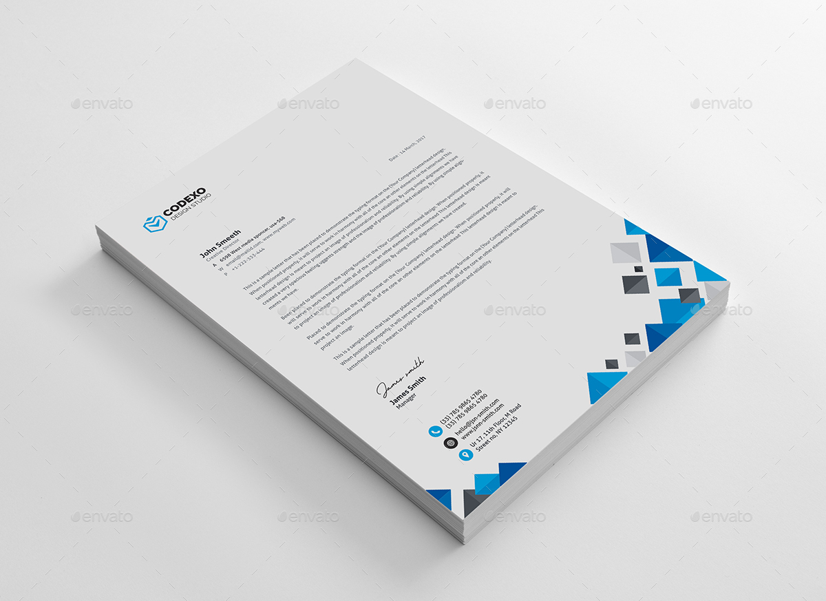 Letterhead, Print Templates | GraphicRiver