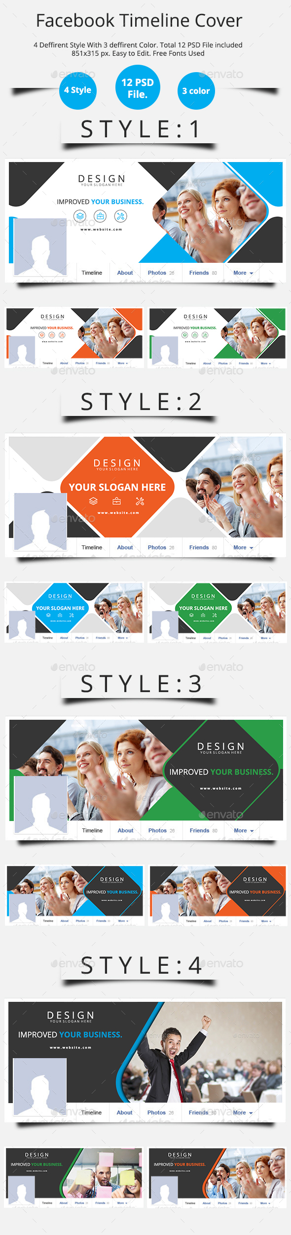 Facebook Timeline Cover- Corporate - Facebook Timeline Covers Social Media