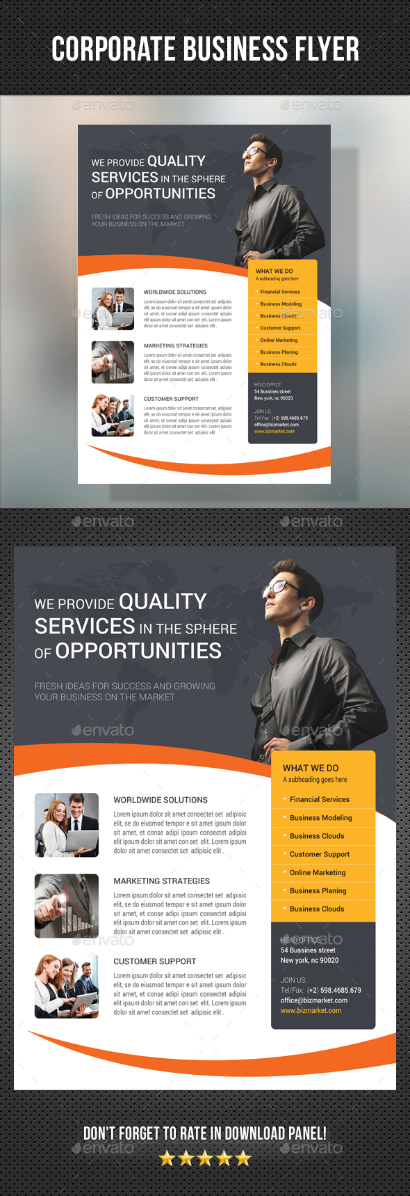 Corporate Business Flyer 19 - Corporate Flyers