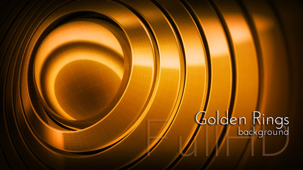 Golden Rings Background