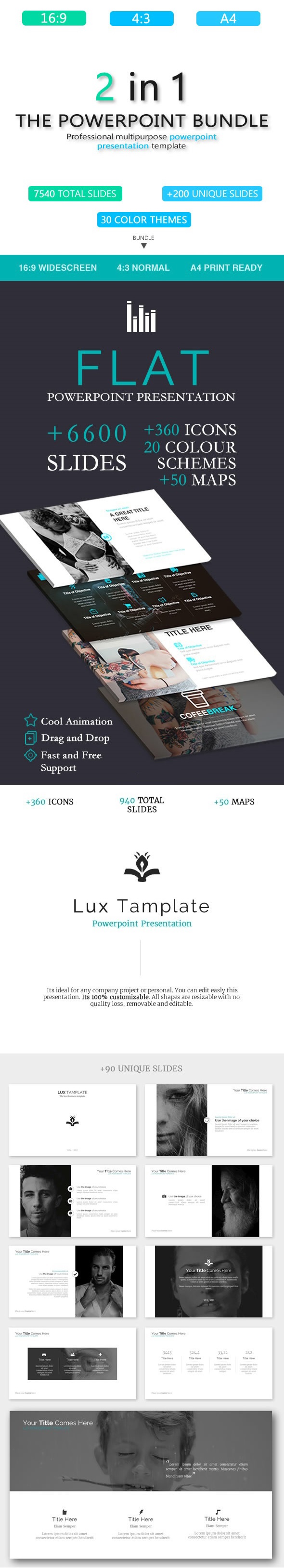 Bundle - Creative Templates - Business PowerPoint Templates