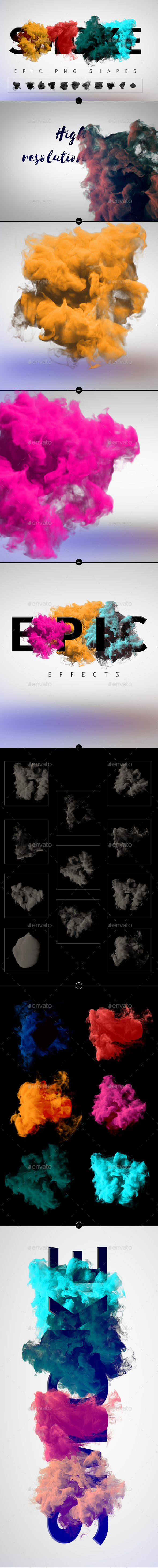 Smoke PNG Shapes - Miscellaneous Graphics