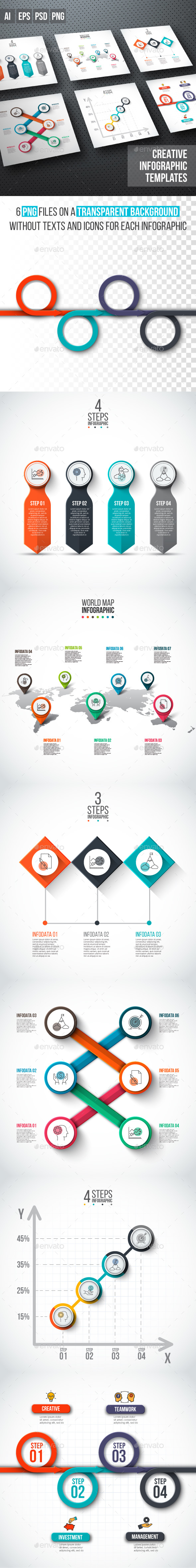 Business infographic diagrams v.14 - Infographics
