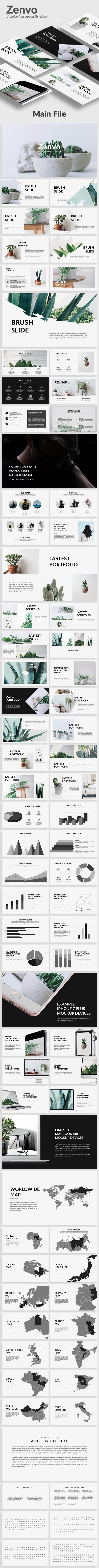 Zenvo - Creative Keynote Template - Creative Keynote Templates