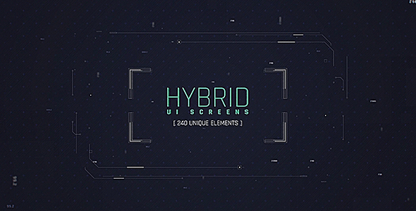Hybrid Ui Screens - VideoHive 19482085