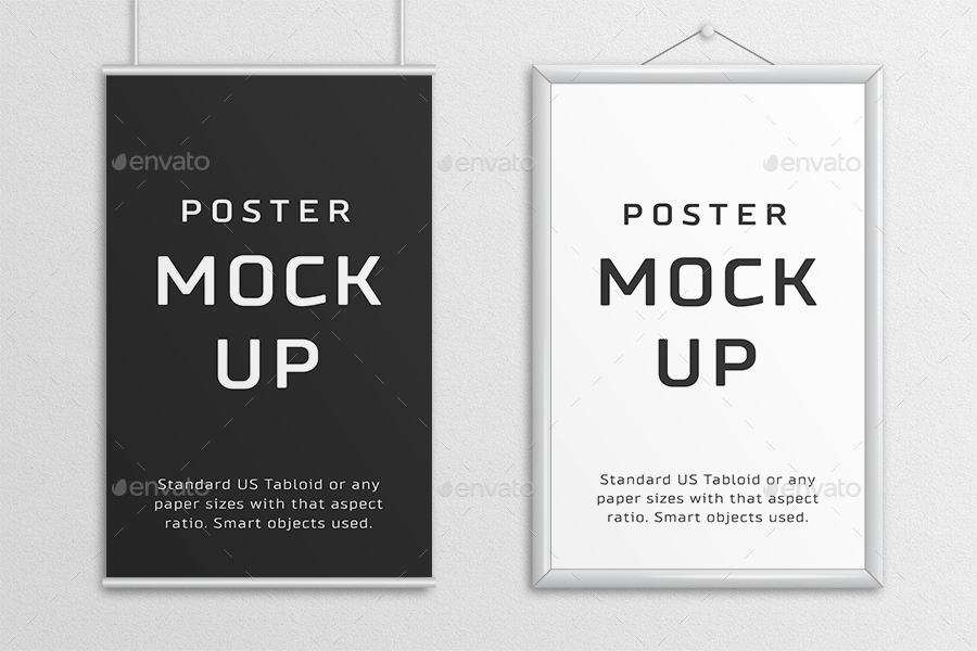 Download Poster Mock Up - Tabloid by Mileswork | GraphicRiver