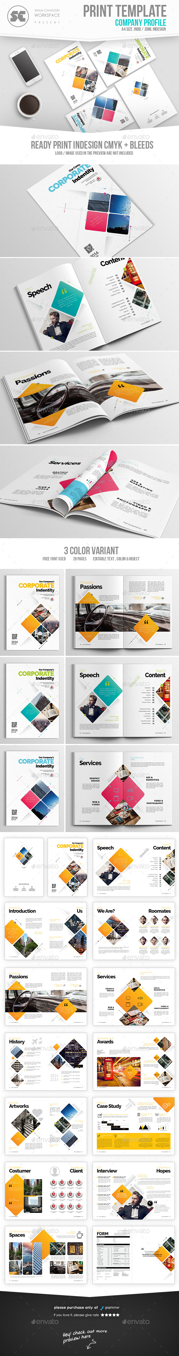 Modern Company Profile - Corporate Brochures