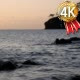 Beautiful Sunrise View at the Sea With Silhouette Beautiful Sunrise View at the Sea With Silhouette - VideoHive Item for Sale