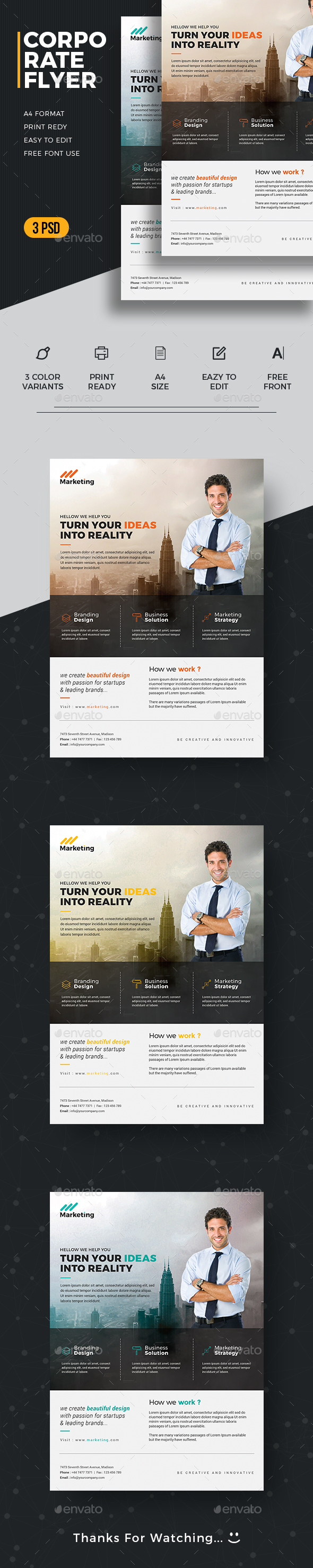 Corporate Flyer - Corporate Flyers